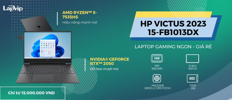 HP Victus 15-FB1013DX (2023) AMD