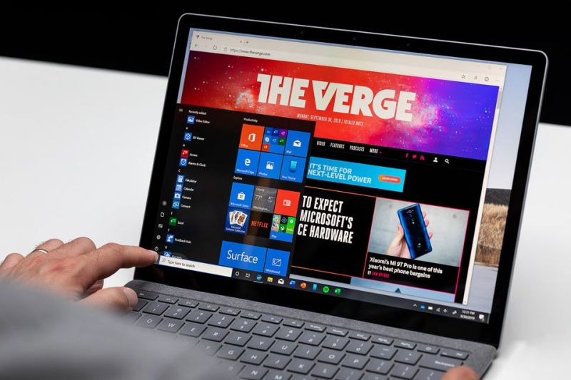 Surface Laptop 4 trang bị màn hình sắc nét 