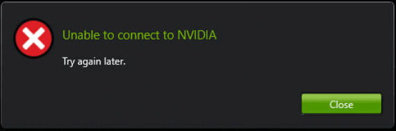 Hướng dẫn sửa lỗi Unable to Connect to NVIDIA trên Windows 10