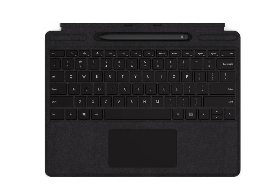 microsoft surface pro x signature keyboard with slim pen