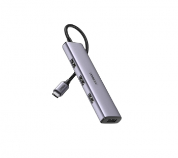 Bộ chia USB Type-C ra 4 cổng USB 3.0 Ugreen 20841