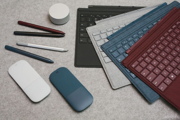 Bàn phím Surface Pro Type Cover (Alcantara)